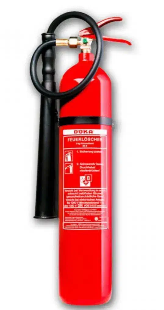 کپسول آتش نشانی CO2 پنج کیلویی Doka شارژ شده|ابزارآلات|شیراز, درکی|دیوار