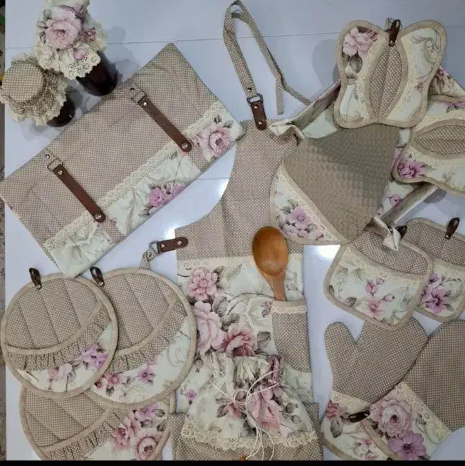 دوخت انواع وسایل آشپزخانه باکس کاور و ....|سفره، حوله، دستمال آشپزخانه|سنندج, |دیوار