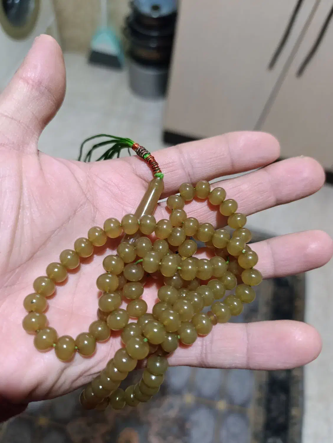 سندلوس،سبز|کلکسیون اشیاء عتیقه|خلخال, |دیوار