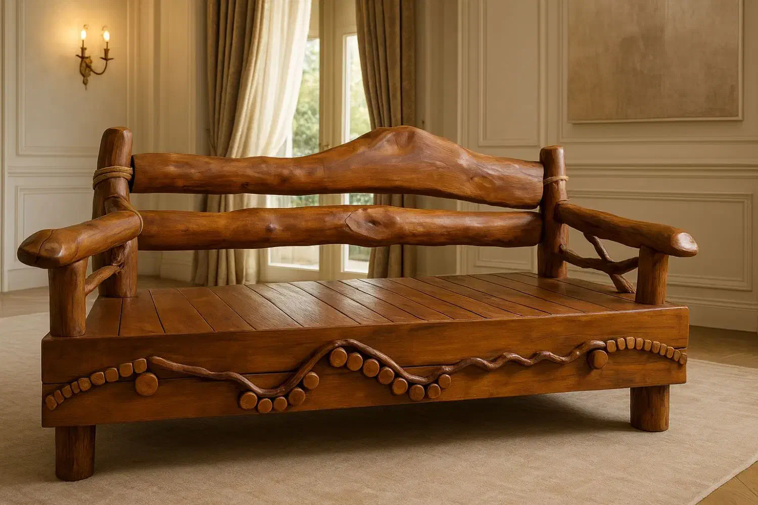 تخت سنتی چوب * تک بدون مشابه*|مبلمان خانگی و میز عسلی|تهران, امیریه|دیوار