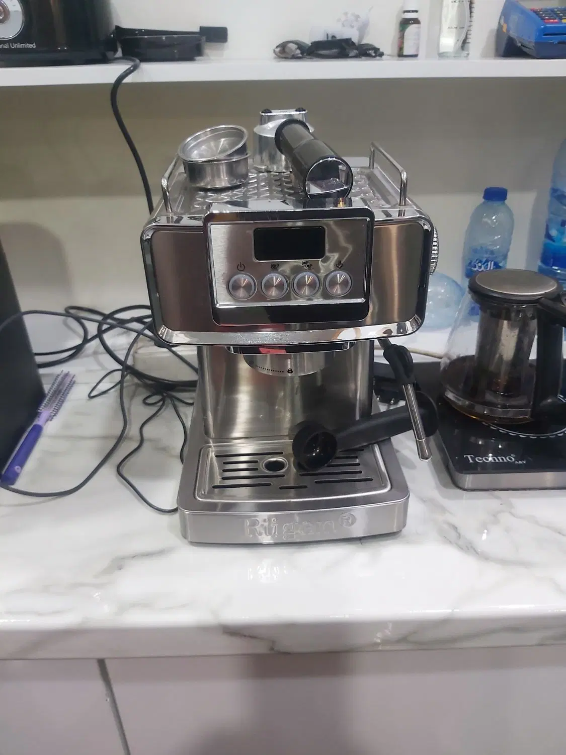 espresso  coffee machine|سماور، چای‌ساز، قهوه‌ساز|خوی, |دیوار