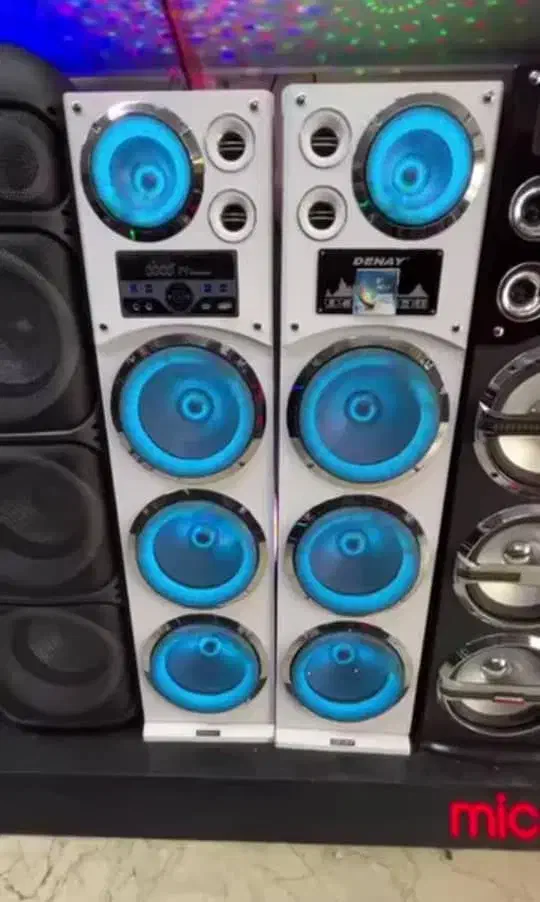 باند اسپیکر کلاسیک سفید برفی دنای اقساط بدون سود|سیستم صوتی خانگی|تهران, نارمک|دیوار