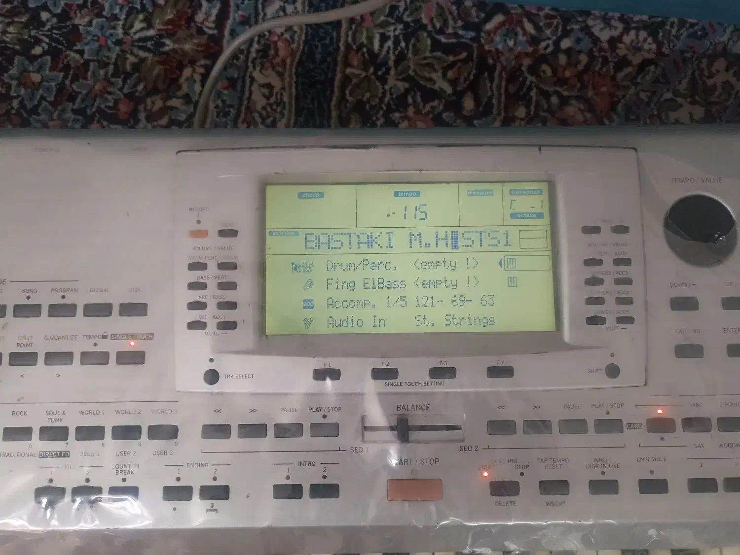 ارگ p80|پیانو، کیبورد، آکاردئون|جیرفت, |دیوار