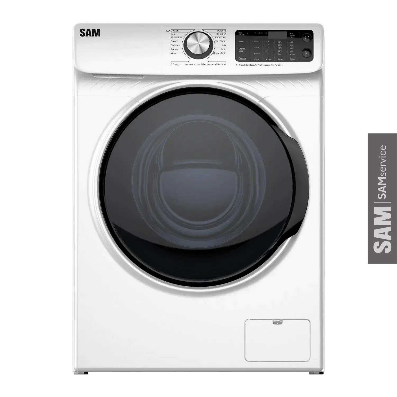 لباسشویی سام الکترونیک اقساط24 ماهه ویژه عموم مردم|ماشین لباسشویی و خشک‌کن لباس|خرم‌آباد, |دیوار