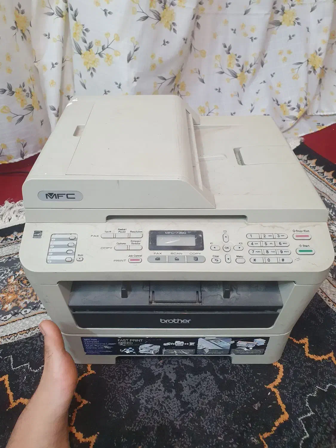 پرینتر MFC7360 BROTHER|پرینتر، اسکنر، کپی، فکس|مشهد, شهید مطهری|دیوار