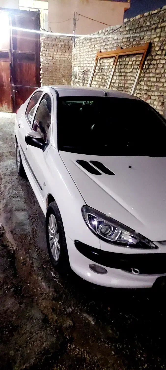 پژو206صندوق دار v8|خودرو سواری و وانت|فسا, |دیوار