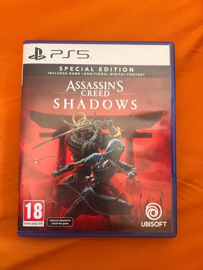 فروش دیسک اساسین شدو assassin creed shadows|کنسول، بازی ویدئویی و آنلاین|تهران, قلهک|دیوار