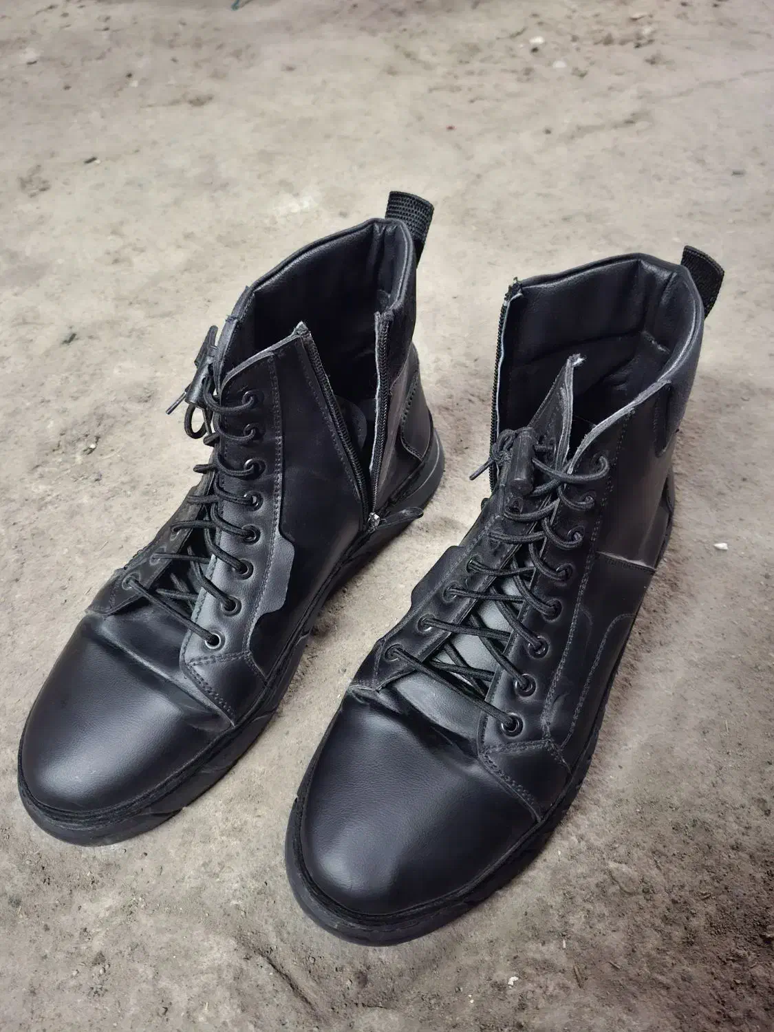 نیم بوت چرم|کیف، کفش، کمربند|تبریز, |دیوار