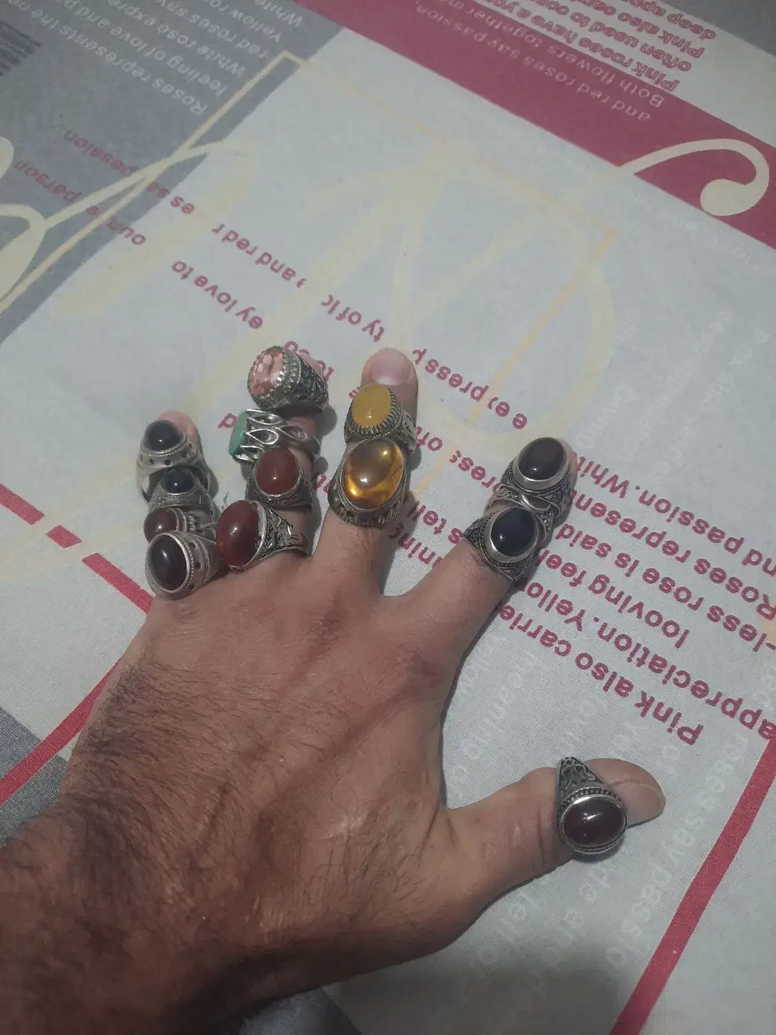 انگشتر نقره قدیمی|کلکسیون اشیاء عتیقه|زاهدان, |دیوار