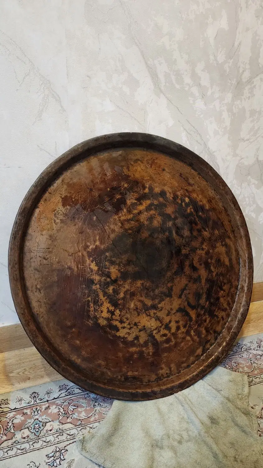 سینی رشته خشکار|ظروف سرو و پذیرایی|رشت, رودبارتان|دیوار