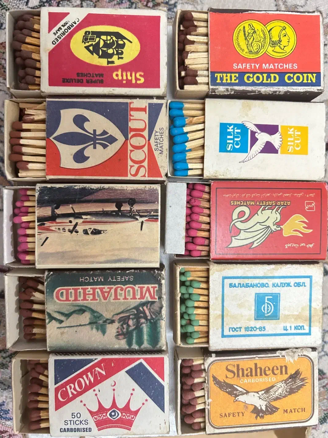 کبریت قدیمی|کلکسیون اشیاء عتیقه|تهران, نیروی دریایی|دیوار