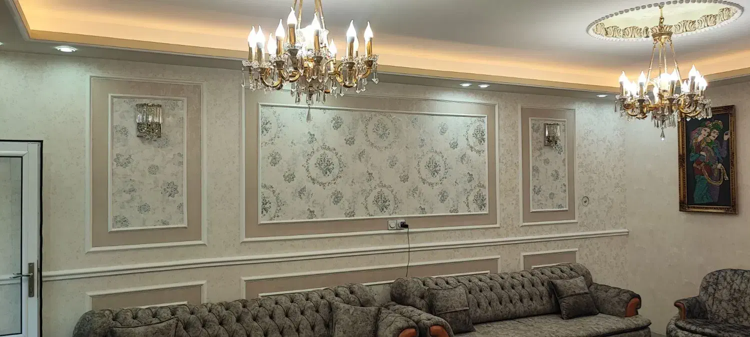 نقاشی ساختمان وکاغذدیواری|خدمات پیشه و مهارت|خوی, |دیوار