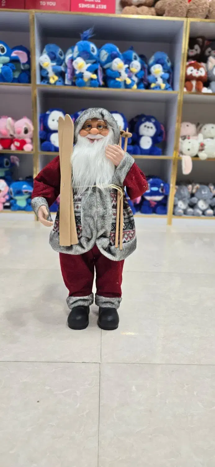 بابانوئل ۶۰ و ۹۰سانتی|مجسمه، تندیس، ماکت|خمینی‌شهر, |دیوار