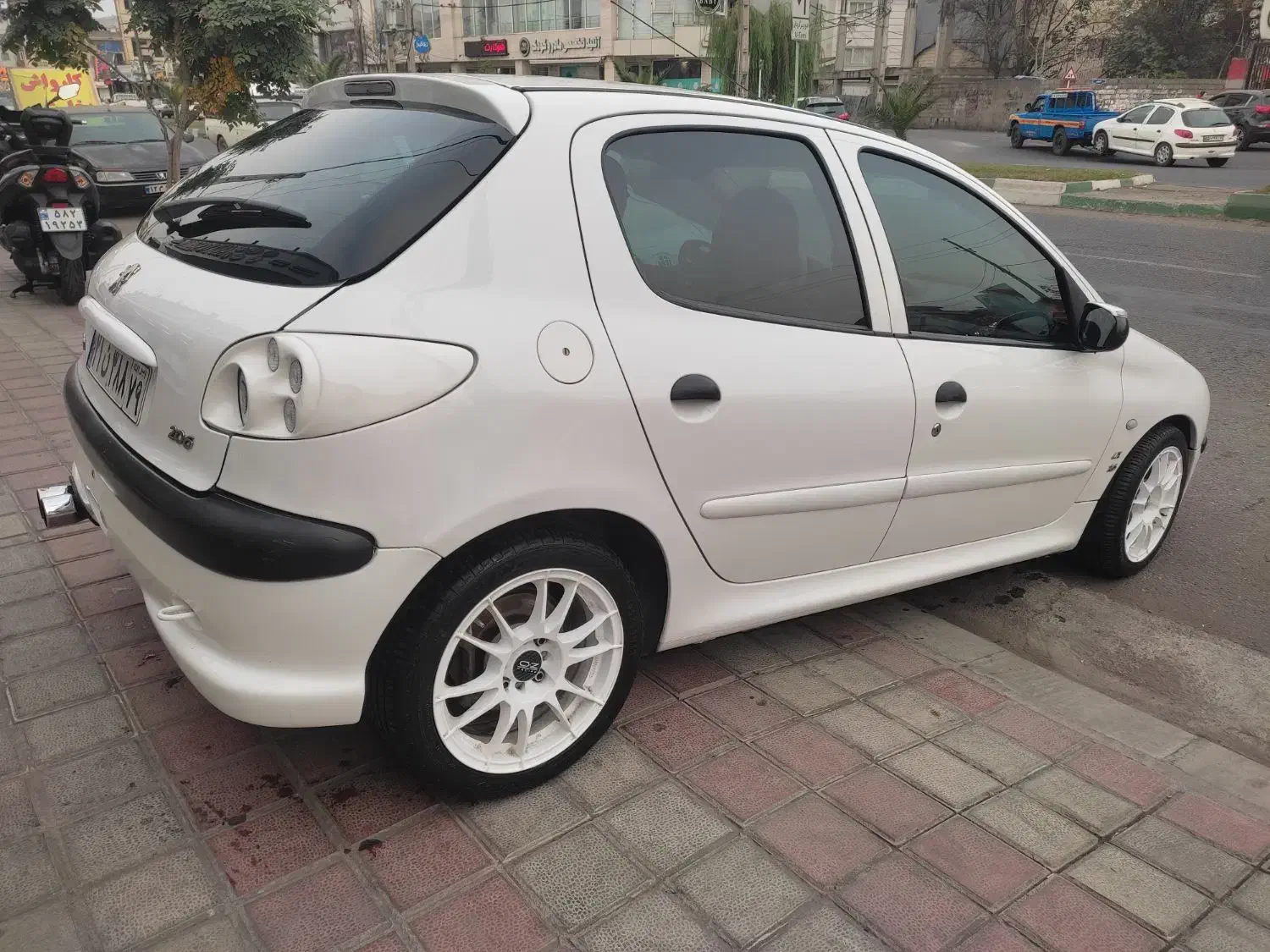 ۲۰۶ مدل ۹۰ تیپ ۵ فرانسه درجه یک|خودرو سواری و وانت|رشت, جهاد|دیوار