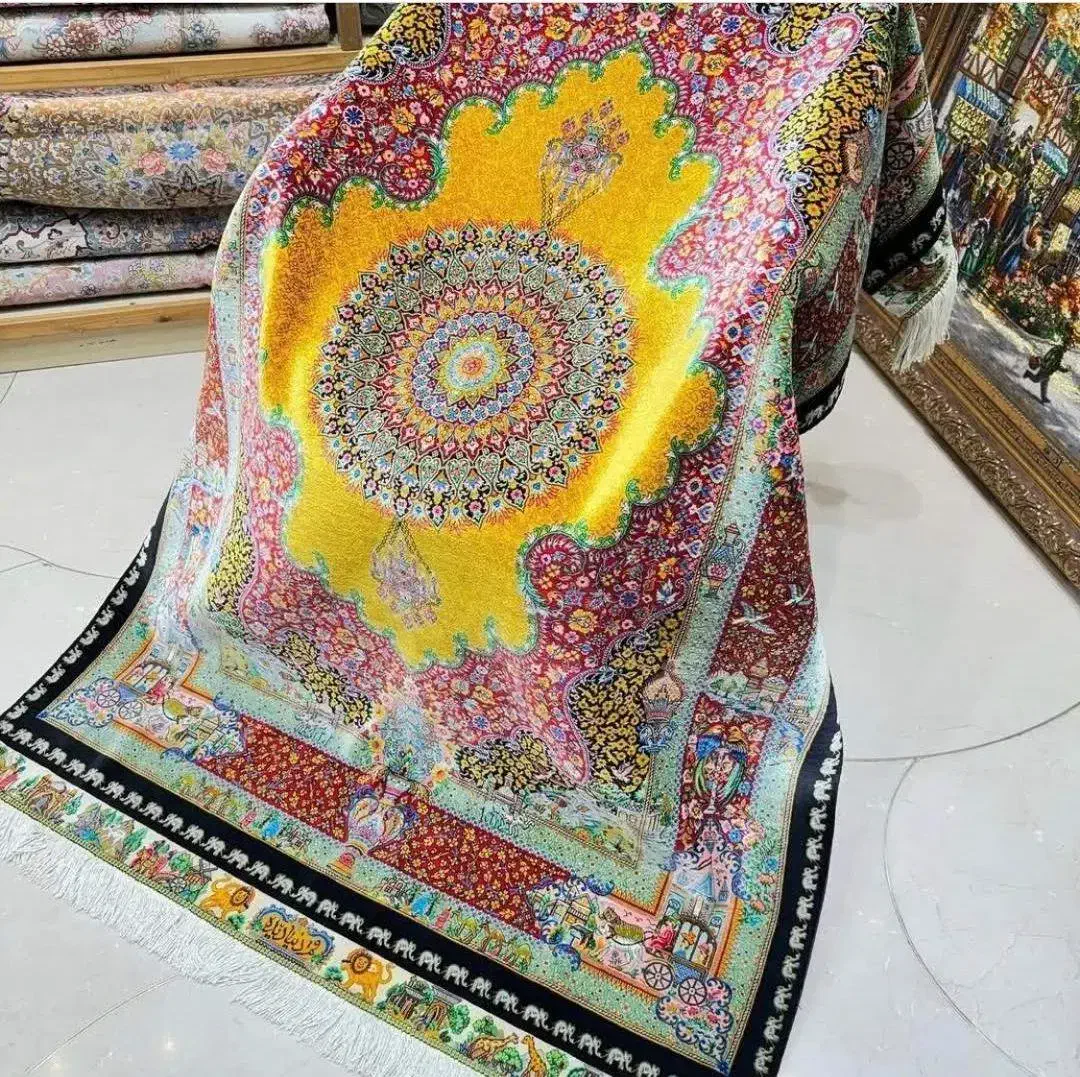 فرش/700شانه2550اصل با ست شرکتی|فرش|شیراز, لاله|دیوار