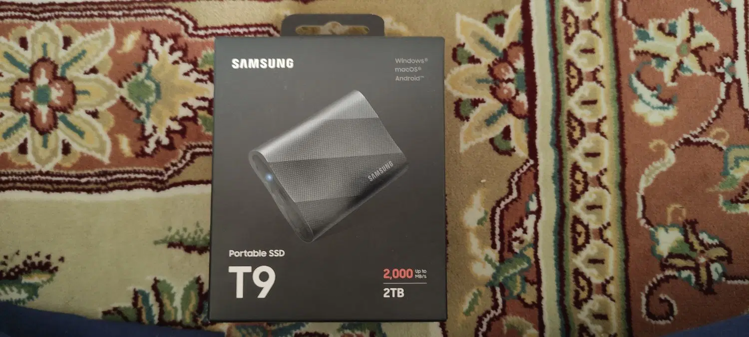 SSD T9 samsung|قطعات و لوازم جانبی رایانه|گلستان (تهران), |دیوار