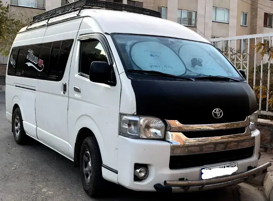 ون دربستی اجاره ۱۴ نفره تویوتا هایس TOYOTA 2012|خدمات حمل و نقل|مشهد, چهارچشمه|دیوار