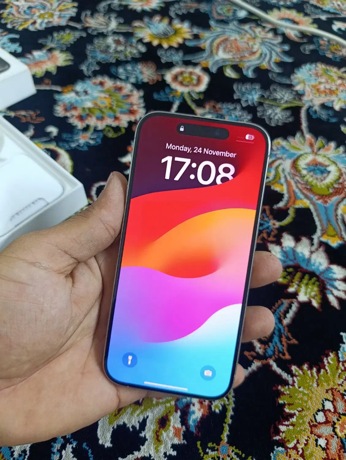 15pro 128گیگ باطری 100|موبایل|آزادشهر, |دیوار