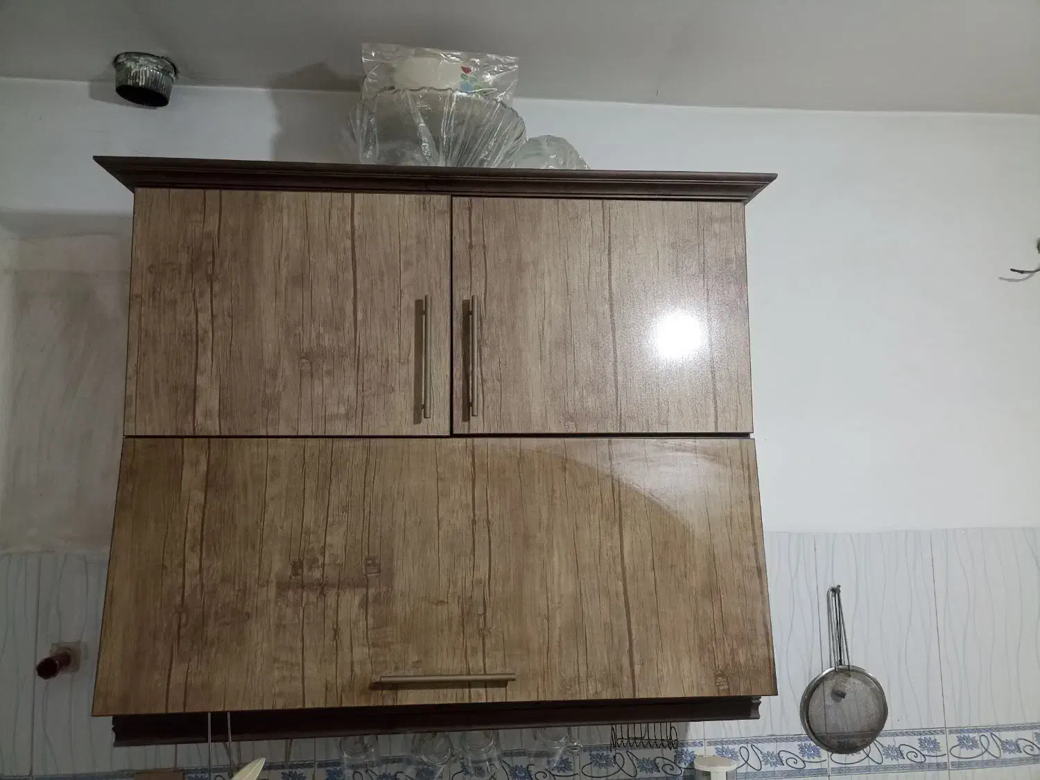 کابینت جنسه خوب و آبچکن جنسه خوب با کیفیت|آب‌چکان و نظم‌دهنده ظروف|شهریار, کرد امیر|دیوار