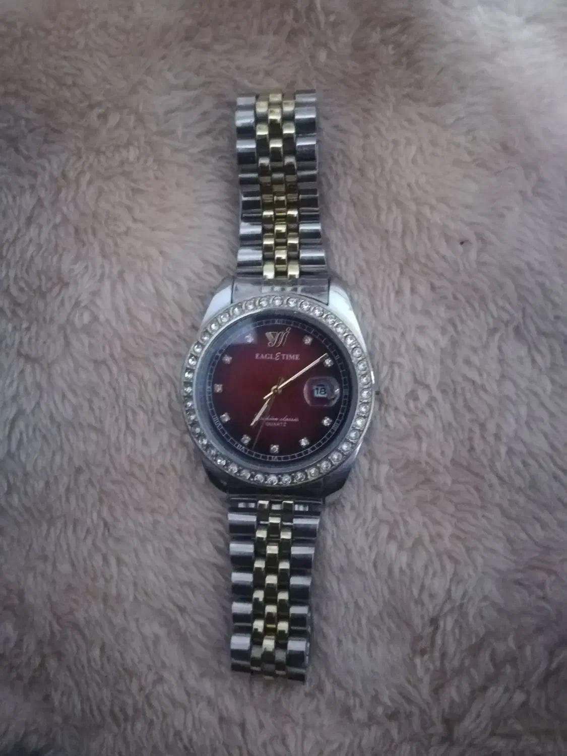 ساعت مچی رولکس نگین استیل طلایی|ساعت|بروجرد, |دیوار