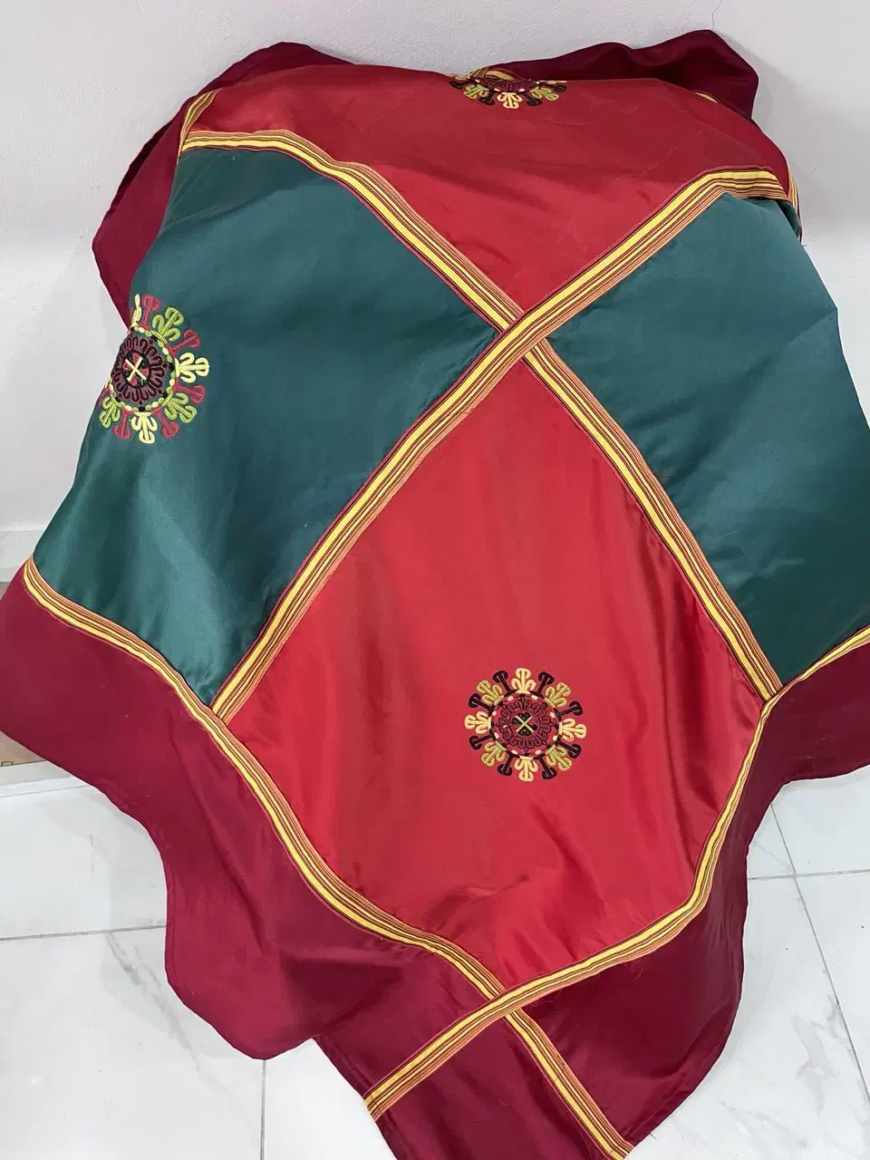 رومیزی سنتی|سفره، حوله، دستمال آشپزخانه|گرگان, |دیوار