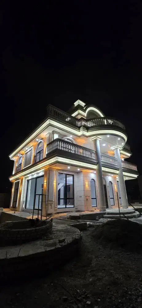 ۵۹۰متر کرج ویلایی باجواز ساخت رزکان نو واریانشهر|فروش زمین و ملک کلنگی|مشکیندشت, |دیوار