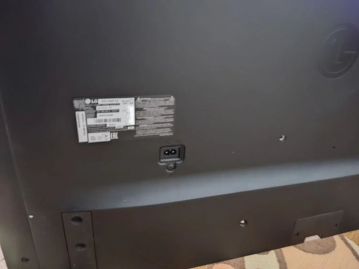 فروش تلویزیون 43اینچLG پنل شکسته|تلویزیون و پروژکتور|بندرعباس, |دیوار