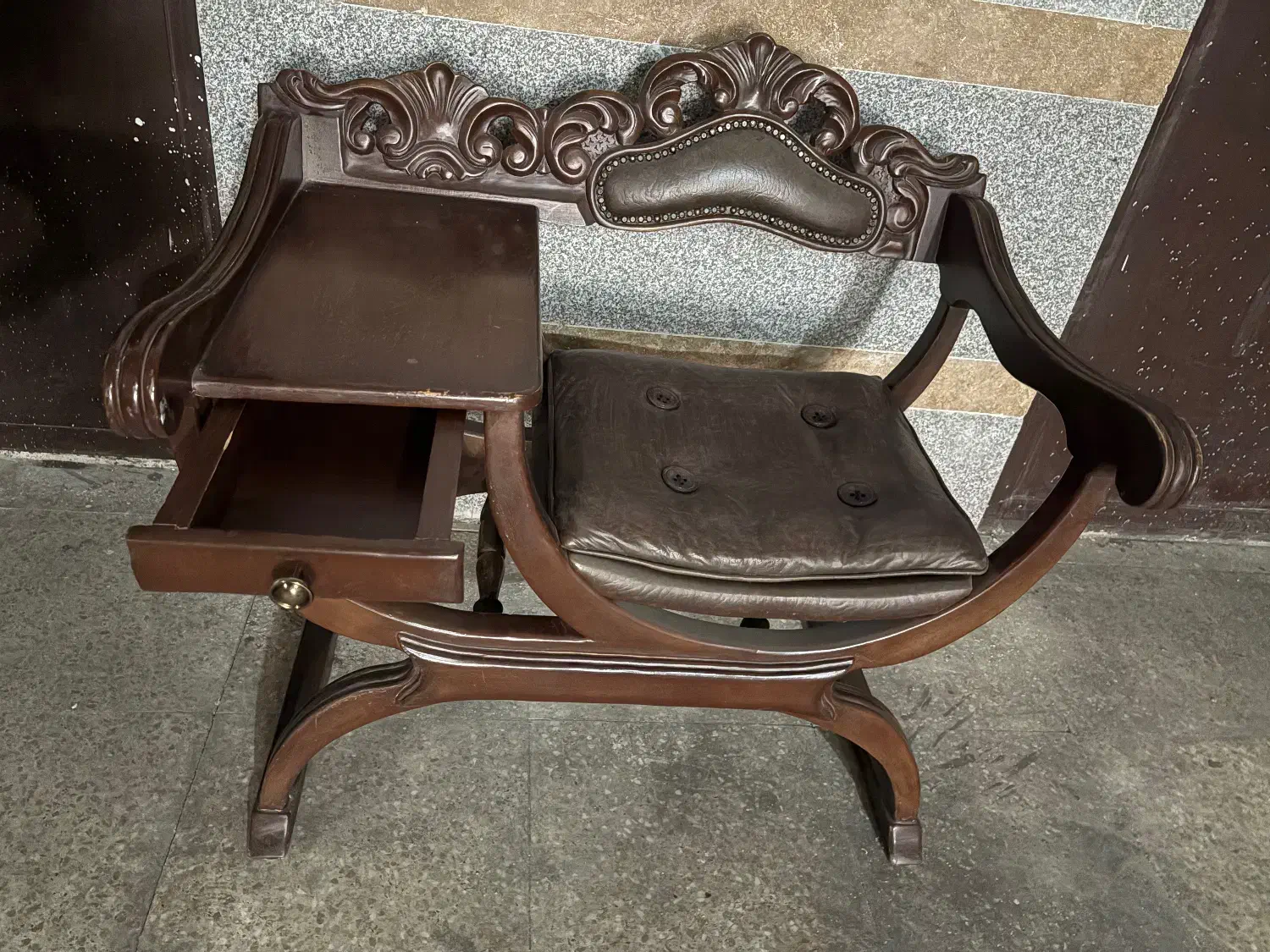 میز تلفن چوبی|میز تلفن|تهران, گلستان (شهرک راه آهن)|دیوار