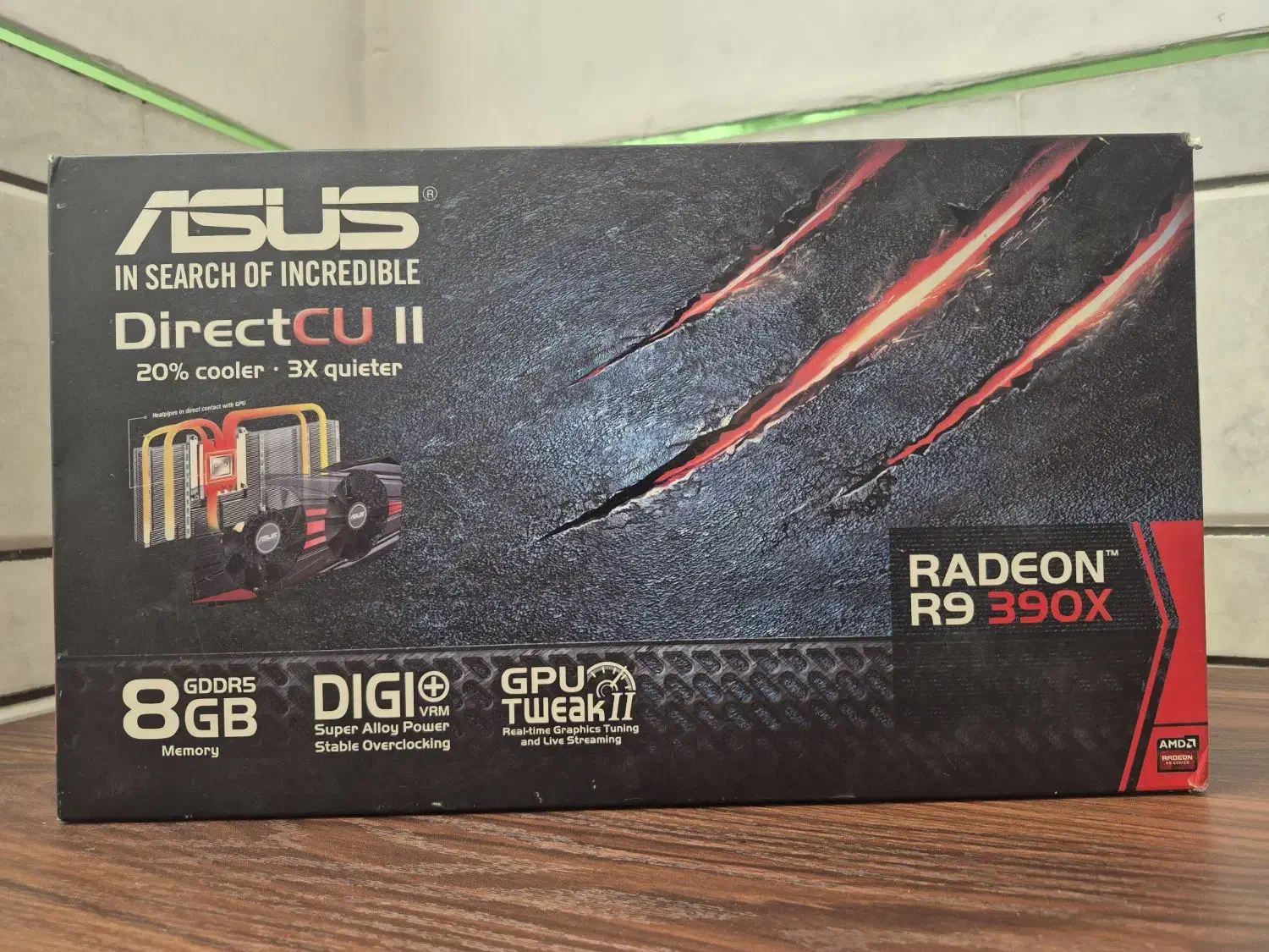کارت گرافیک Asus R9 390X 8GB GDDR5 512Bit|قطعات و لوازم جانبی رایانه|اقلید, |دیوار