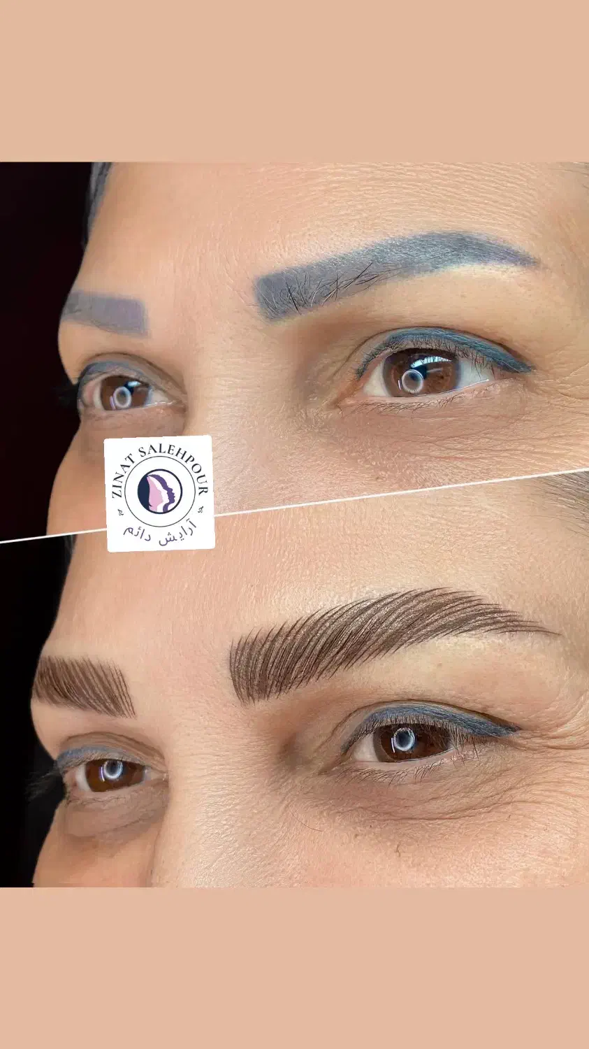 هاشور و میکرو ابرو روی تتو‌ قدیمی بدون نیازبه ریمو|خدمات آرایشگری و زیبایی|تهران, نیروی هوایی (پیروزی)|دیوار