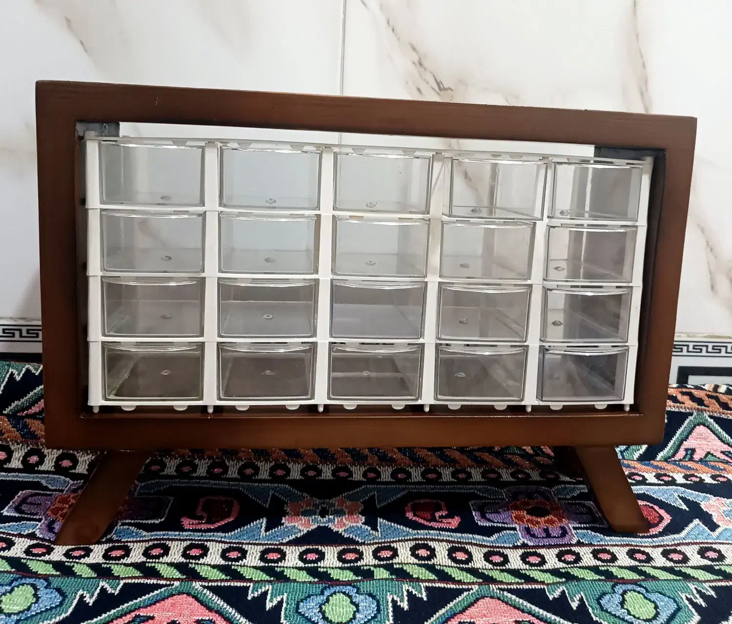 جا ادویه ۲۰ خانه|ظروف نگهدارنده، پلاستیکی، یک‌بارمصرف|نسیم‌شهر, |دیوار