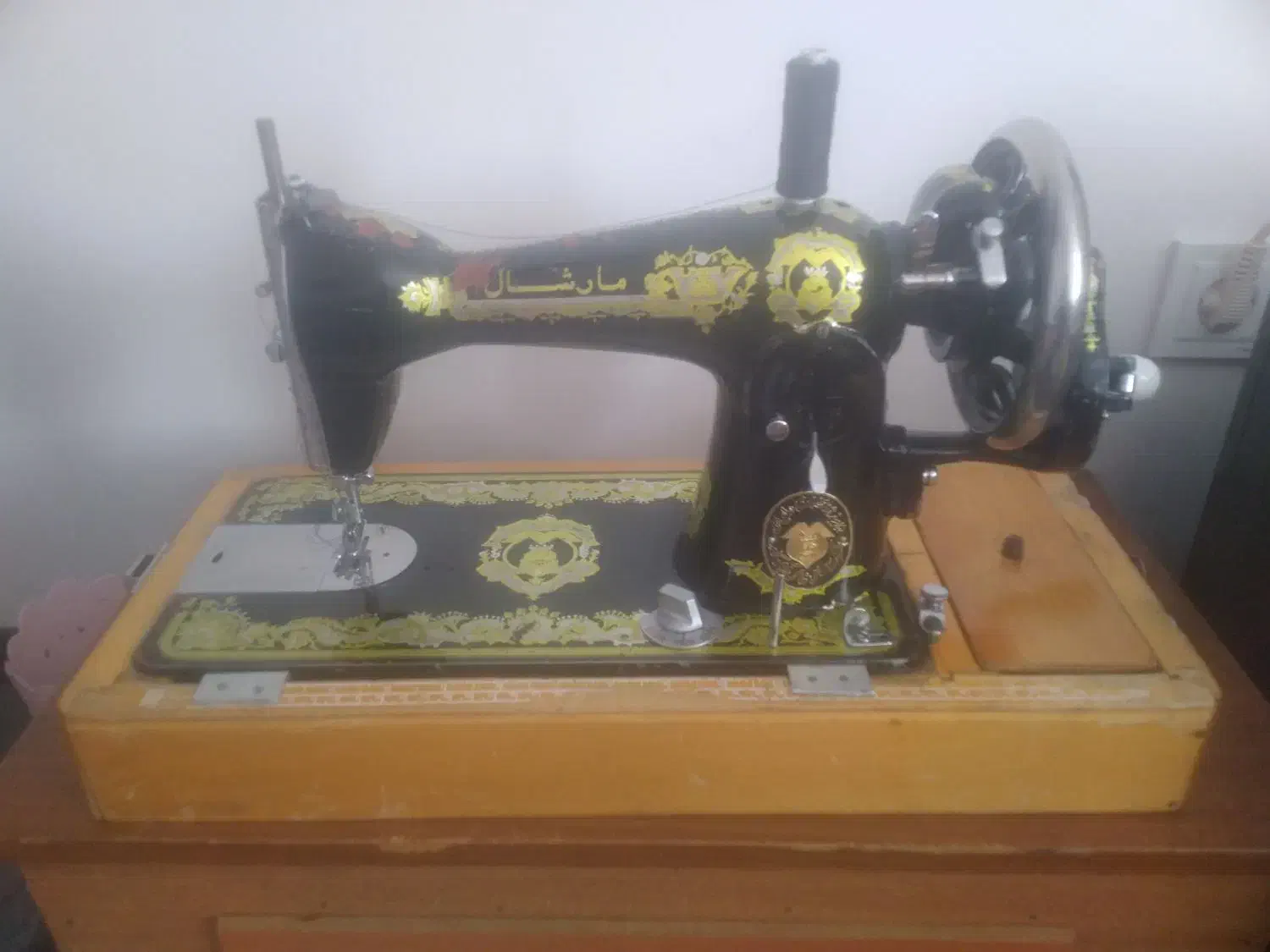 دو عدد چرخ خیاطی مارشال ژاپنی وچینی|چرخ خیاطی و ریسندگی|شهرکرد, |دیوار