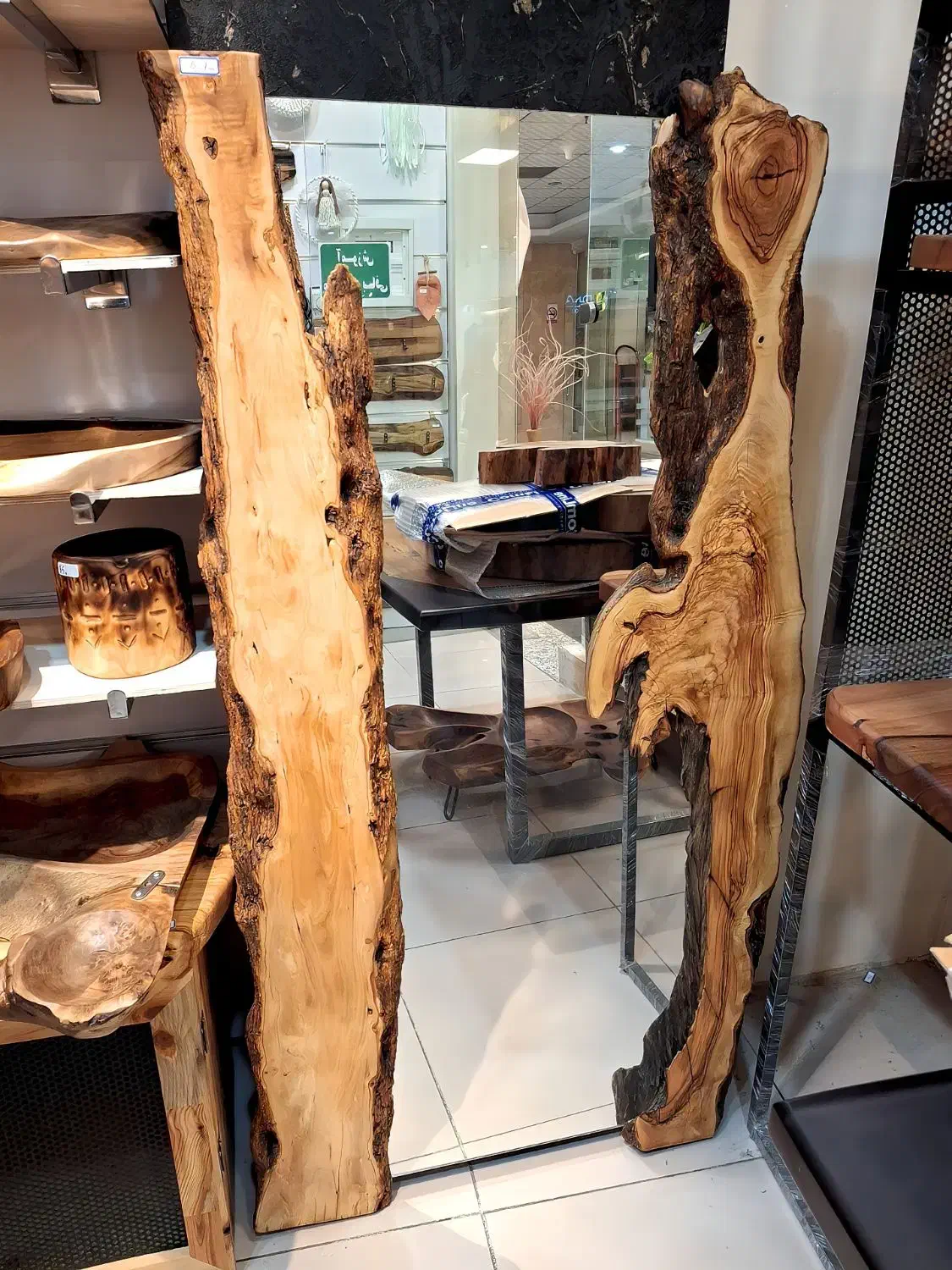 آینه قدی چوب زیتون|آینه|تهران, شهرک صدرا|دیوار