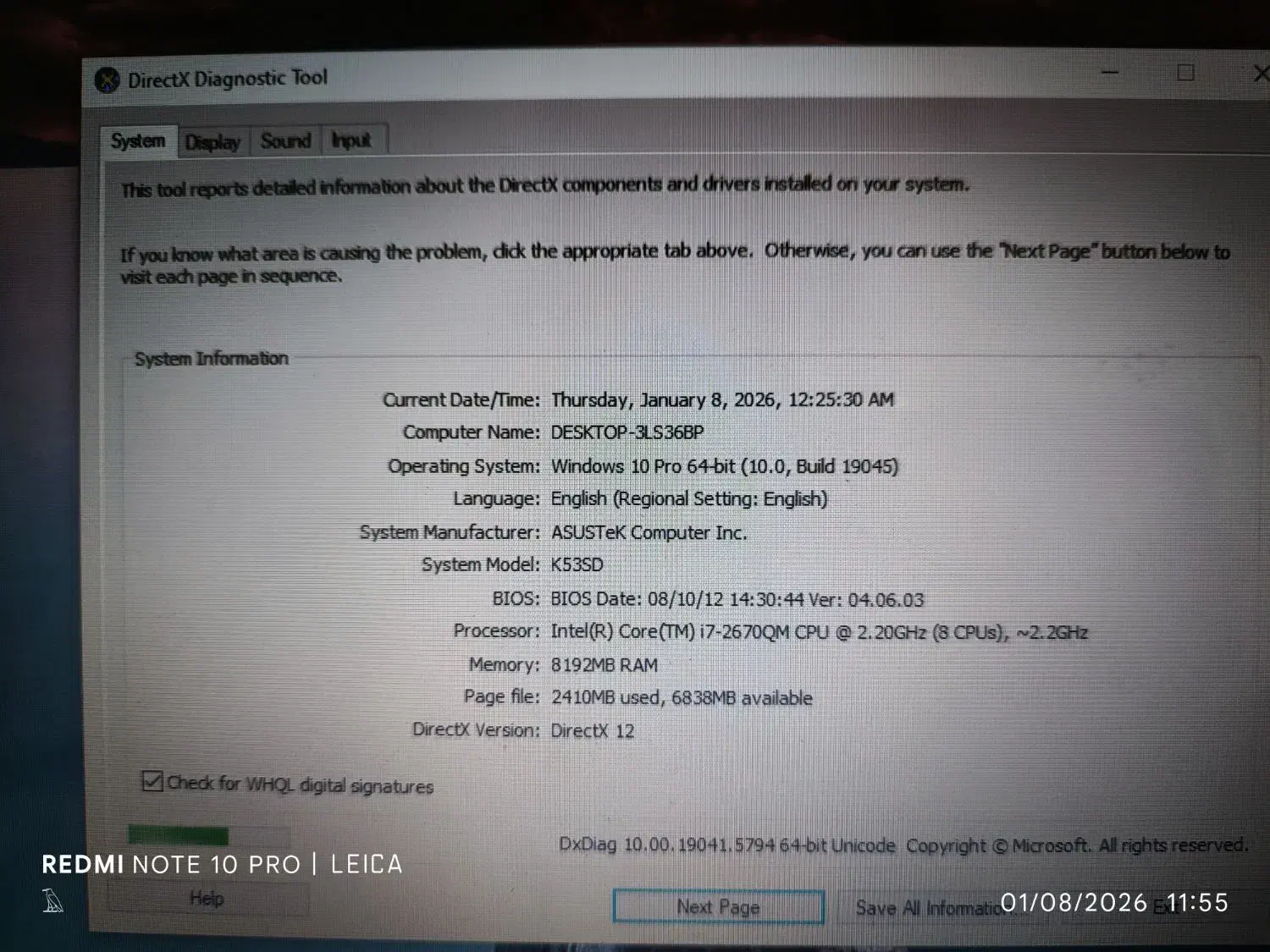 لپتاپ Asus K53SD|رایانه همراه|اصفهان, بهارستان|دیوار