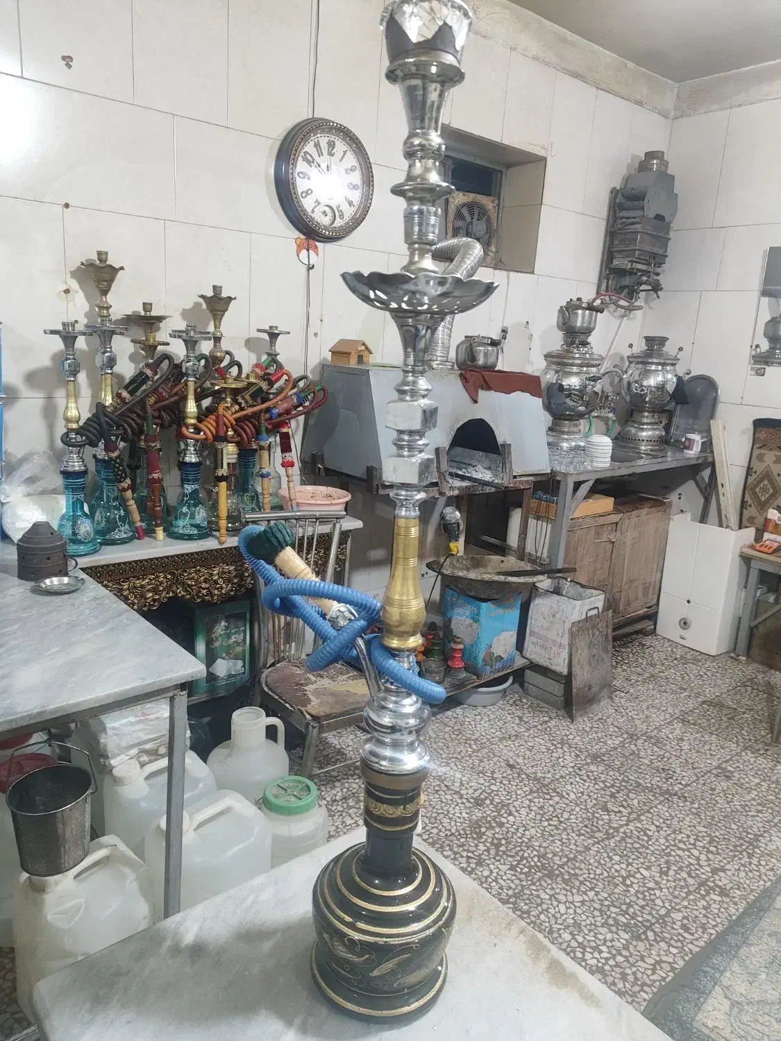 قلیان برنجی|کلکسیون و سرگرمی|تبریز, |دیوار