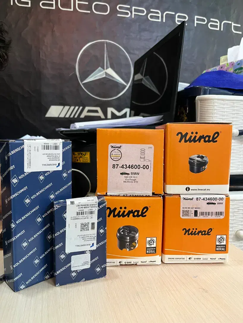 رینگ پیستون بنز بی ام و پورشه ولوو یاتاقان بالشتک|قطعات یدکی و لوازم جانبی|تهران, بازار|دیوار