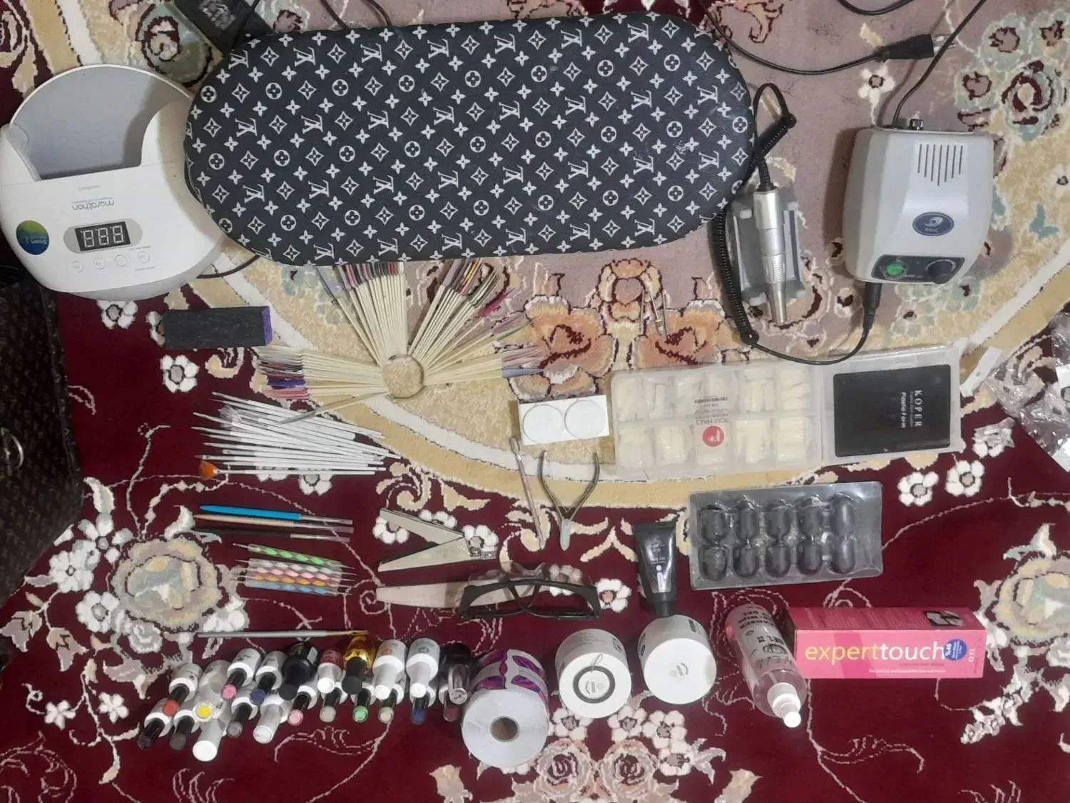 وسایل کاشت ناخن|آرایشی، بهداشتی، درمانی|اسلامآباد غرب, |دیوار