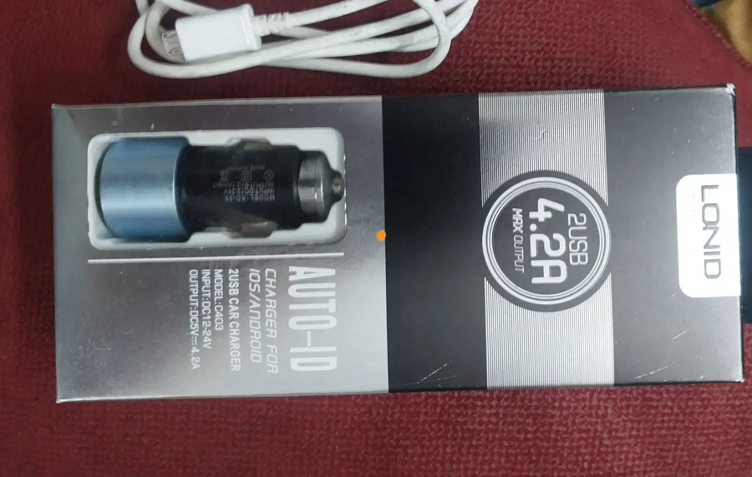 شارژر فندکی|لوازم جانبی موبایل و تبلت|پردیس, فاز ۵|دیوار