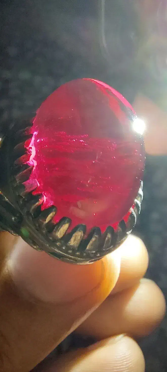 انگشتر یاقوت سرخ اصل|جواهرات|رشت, منظریه|دیوار