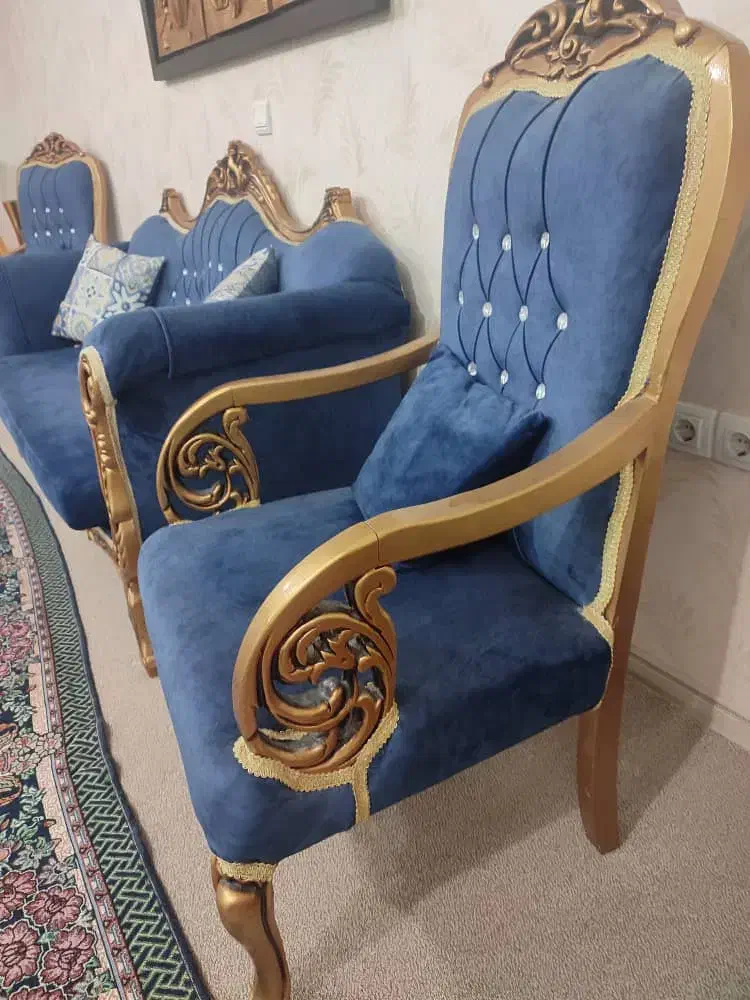 مبل ۷ نفره سلطنتی شیک|مبلمان خانگی و میز عسلی|بندر ماهشهر, |دیوار