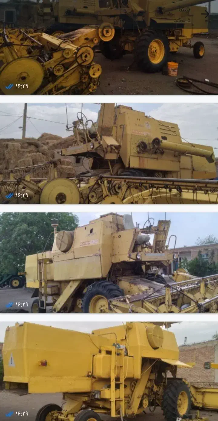 فروش یامعاوضه ۲عددکمباین کلیسیون باکمباین جاندیر|خودرو سنگین|ارشق, |دیوار