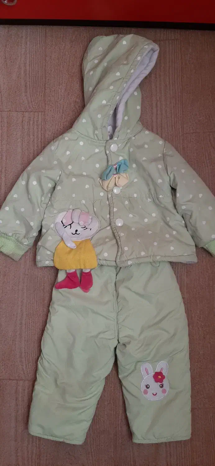 کاپشن شلوار بچگانه|کفش و لباس بچه|کاشان, قطب راوندی|دیوار