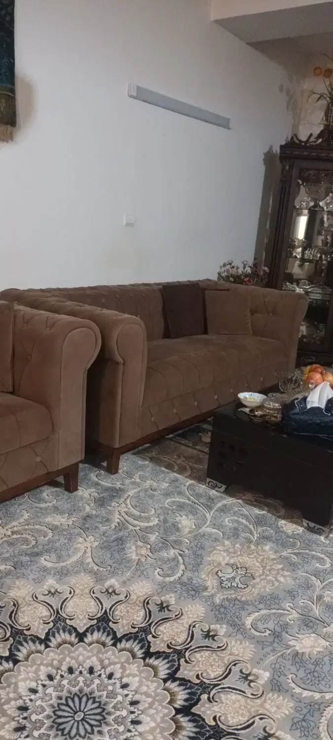 یک دست مبل هفت نفر در حد نو|مبلمان خانگی و میز عسلی|قشم, |دیوار