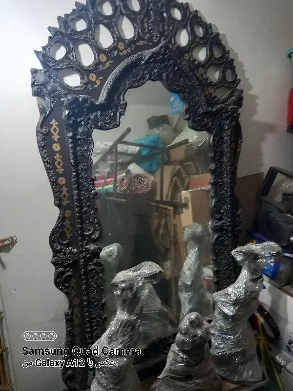 آیینه و شمعدانی|صنایع دستی و سایر لوازم تزئینی|الوند, |دیوار