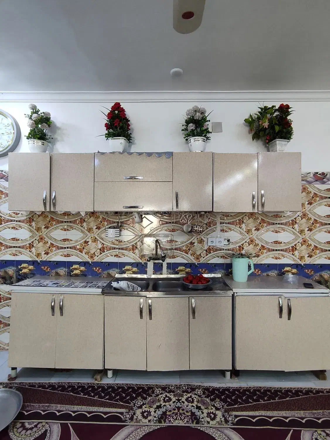 شادگان|آب‌چکان و نظم‌دهنده ظروف|شادگان, |دیوار