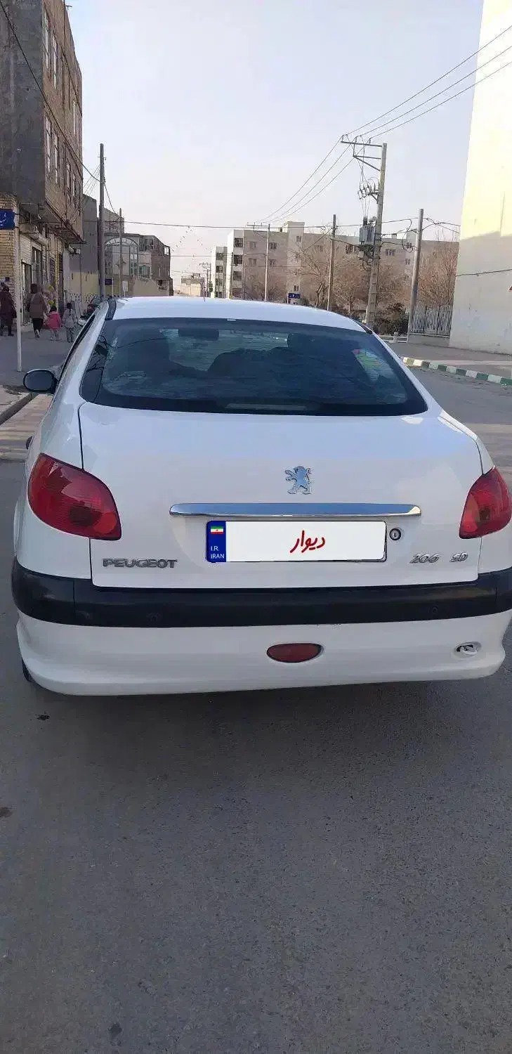 پژو ۲۰۶ اس دی مدل ۹۷|خودرو سواری و وانت|مشهد, یاس|دیوار