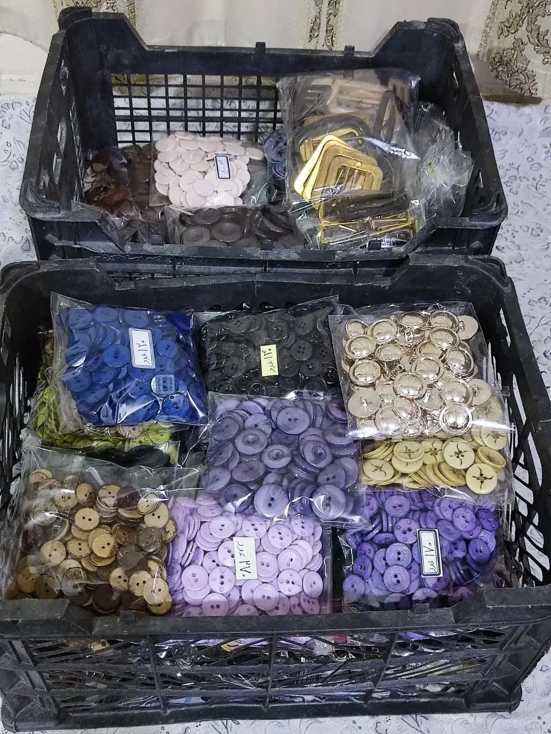 انواع دکمه.|لوازم خیاطی و بافتنی|قیامدشت - خاورشهر, |دیوار