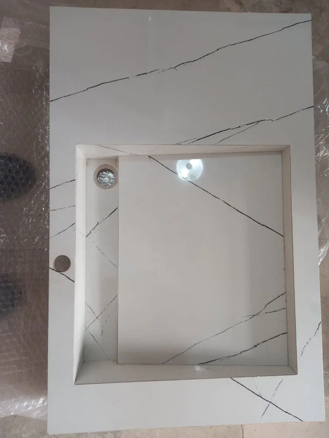 روشویی سرامیکی مدرن|لوازم سرویس بهداشتی|زنجان, |دیوار