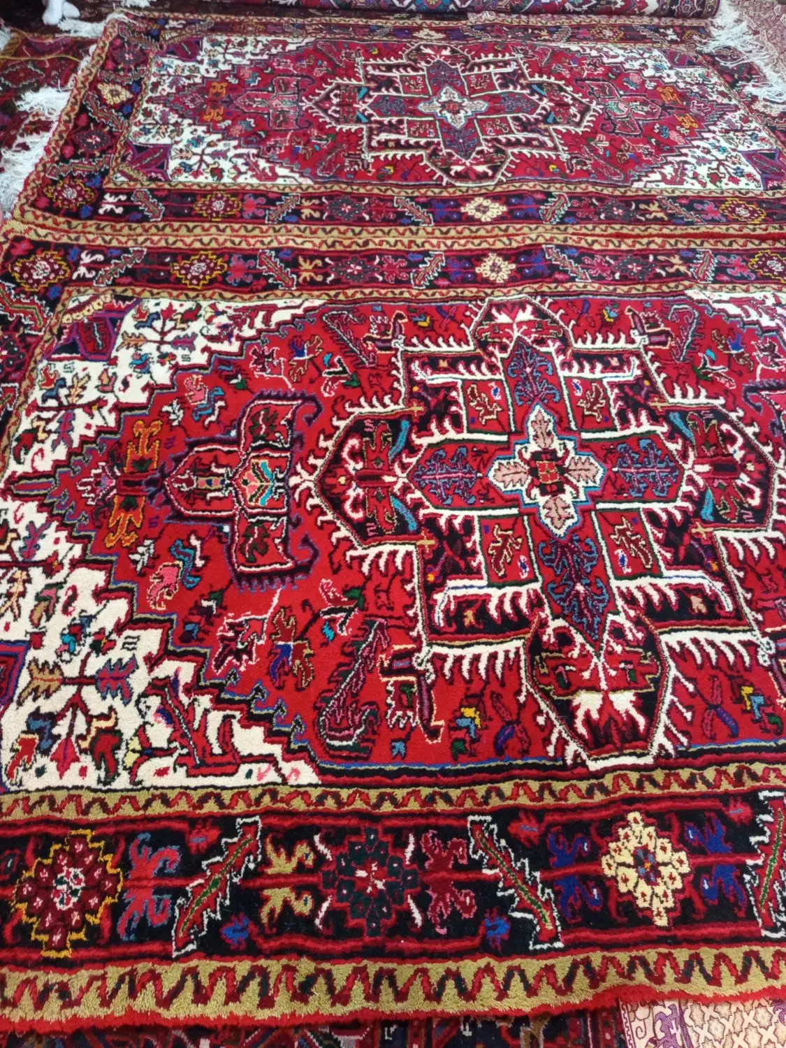 یک جفت ۶ متری دستباف|فرش|هریس, |دیوار