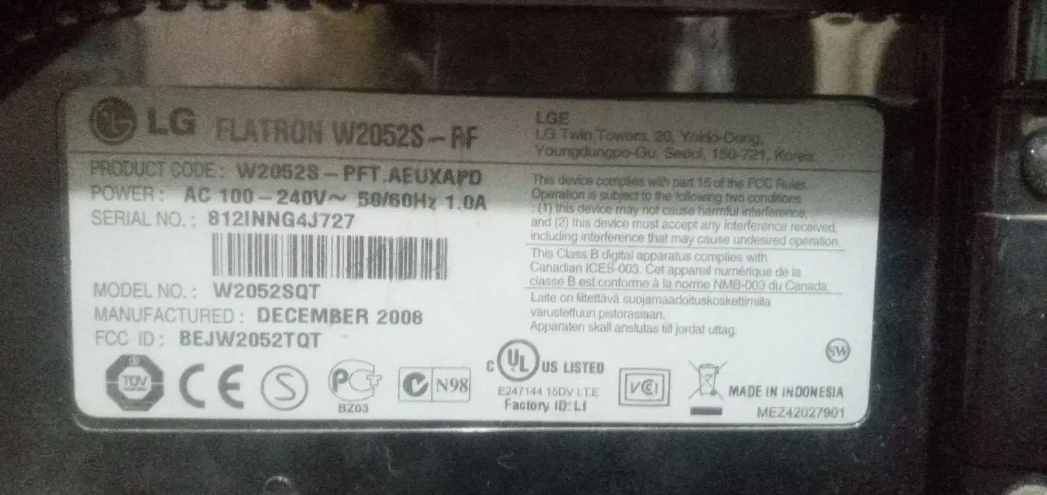 مانیتور ۲۰ اینچ رایگان اصل اندونزی ری|قطعات و لوازم جانبی رایانه|تهران, هاشم‌آباد|دیوار